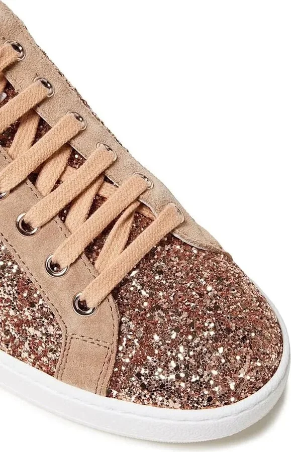 Glittered Woven Sneakers - Image 4
