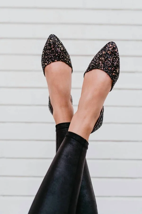 Glitz & Glam Shoe In Black