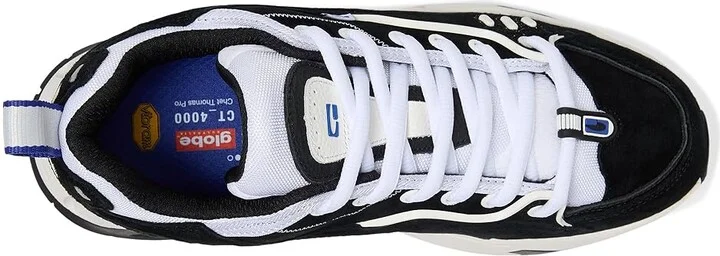 Globe CT-4000 Men's Shoes Black/White : 5 D - Medium, Leather - Image 2