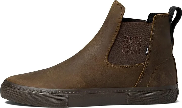 Globe Dover II Men's Skate Shoes Dark Brown/Wasted Talent : 7 D - Medium, Leather - Image 5