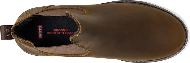 Globe Dover II Vibram Men's Shoes Brown Crazyhorse : 8 D - Medium, Leather - Image 2