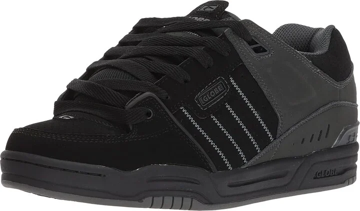 Globe Fusion Men's Skate Shoes Black/Night : 7 D - Medium, Leather/Synthetic - Image 2