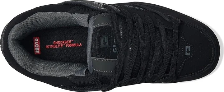 Globe Fusion Men's Skate Shoes Black/Night : 7 D - Medium, Leather/Synthetic - Image 3