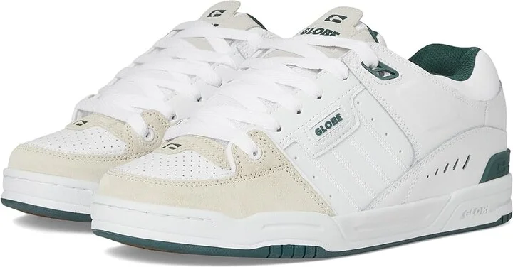 White,green