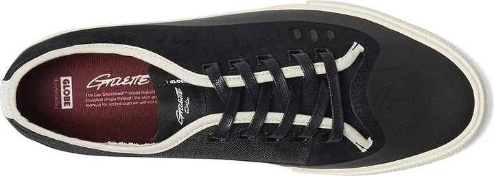 Globe Gillette Men's Shoes Black/Black/Cream : 14 D - Medium, Rubber - Image 2