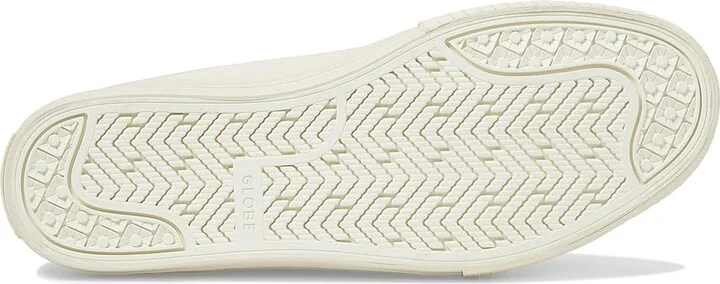 Globe Gillette Mid Men's Shoes Cream/Black : 9 D - Medium, Canvas/Leather - Image 3