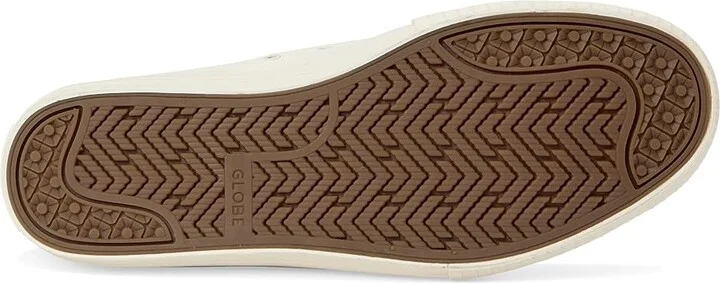 Globe Gillette Mid Men's Shoes Cream/Black : 9 D - Medium, Canvas/Leather - Image 8