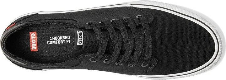 Globe Goodstock Men's Shoes Black/White : 7 D - Medium, Canvas - Image 2