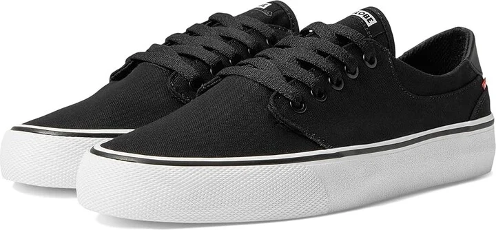 Globe Goodstock Men's Shoes Black/White : 7 D - Medium, Canvas