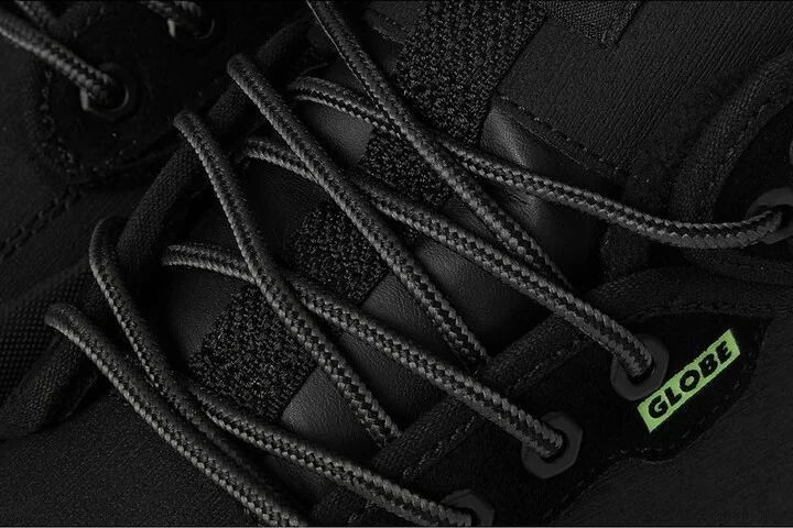 Globe Motley Mid Men's Skate Shoes Black/Lime/Summit : 10 D - Medium, Suede - Image 7