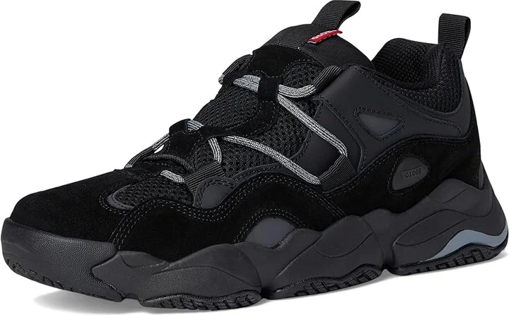 Globe Option Evo Men's Skate Shoes Black/Phantom : 7 D - Medium, Leather/Mesh - Image 5