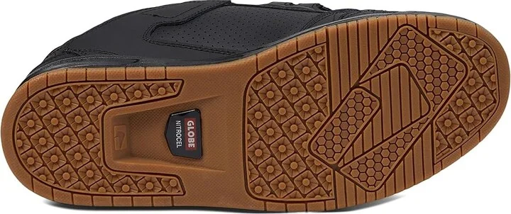 Globe Sabre Men's Skate Shoes Dark Shadow/Phantom : 10 D - Medium, Leather/Synthetic - Image 3