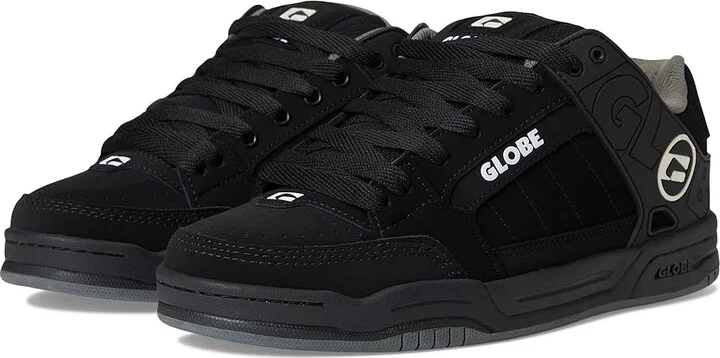 Globe Tilt Men's Skate Shoes Black/Black TPR : 9.5 D - Medium, Leather