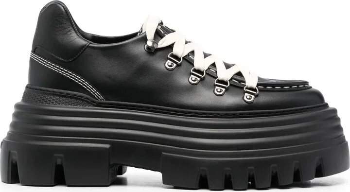 Glody platform brogues