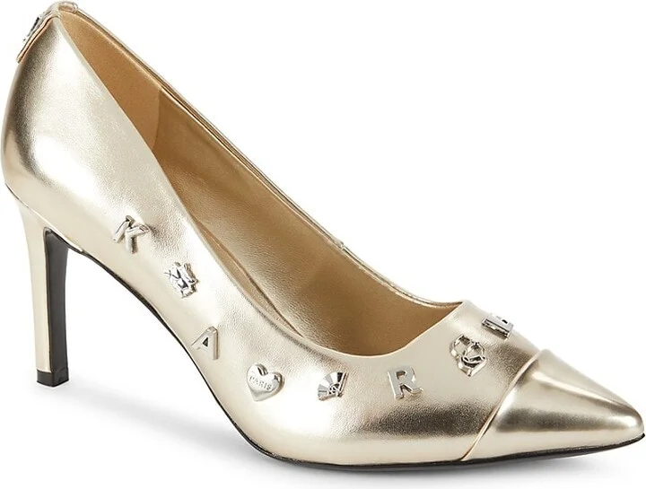 Glora Charm Stiletto Pumps - Image 2