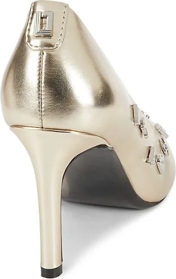 Glora Charm Stiletto Pumps - Image 3
