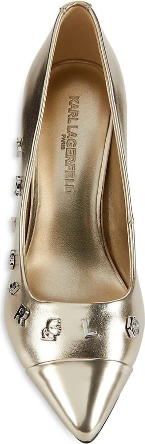 Glora Charm Stiletto Pumps - Image 5