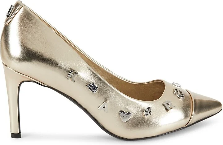 Glora Charm Stiletto Pumps