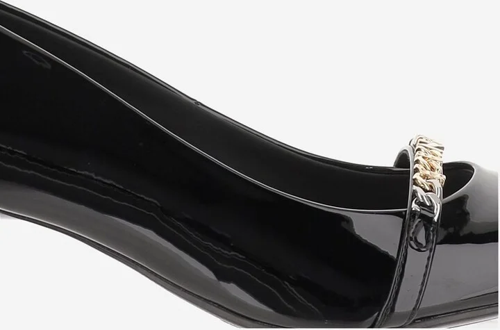 Gloria 13 Glossy Leather Pump - Image 5