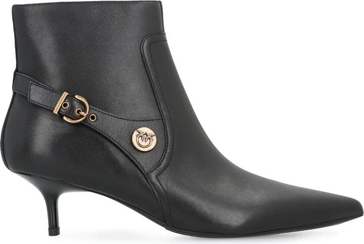 Gloria Leather Ankle Boots - Image 2