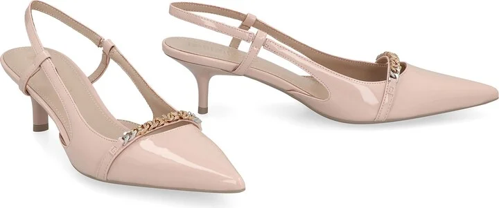 Gloria Patent Leather Slingback Pumps - Image 3