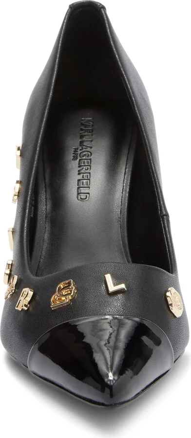 Gloria Pins Cap Toe Pump - Image 3