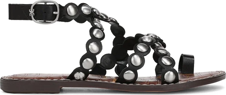 Gloria Stud Ankle Strap Sandal - Image 3