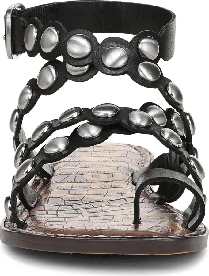 Gloria Stud Ankle Strap Sandal - Image 4