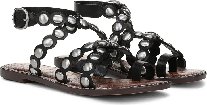Gloria Stud Ankle Strap Sandal - Image 8
