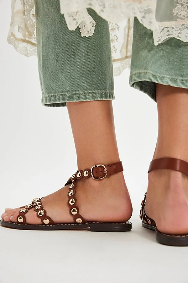 Gloria Studded Sandals - Image 3