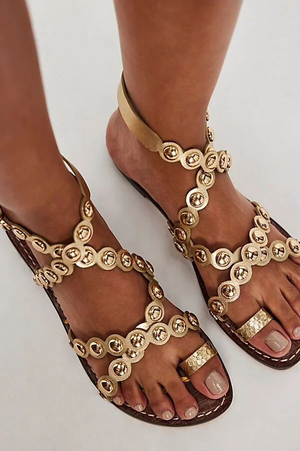 Gloria Studded Sandals - Image 2