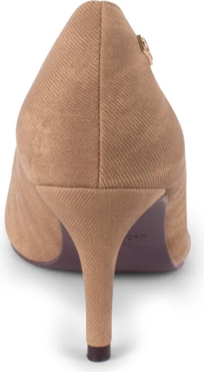 Gloria Vanderbilt Women's Brigitte Slip On Pumps - Natural/Black - Image 3