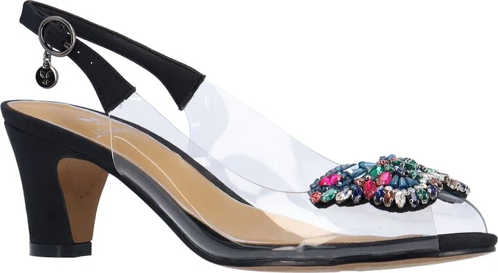 Gloriana Slingback Peep Toe Sandal
