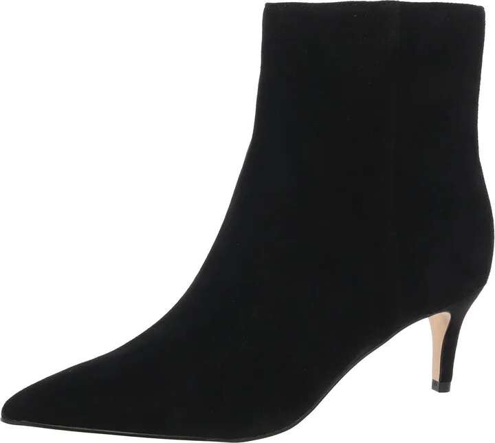 Glorry Womens Suede Ankle Booties