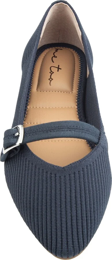 Glory Rib Knit Mary Jane Flat - Image 9