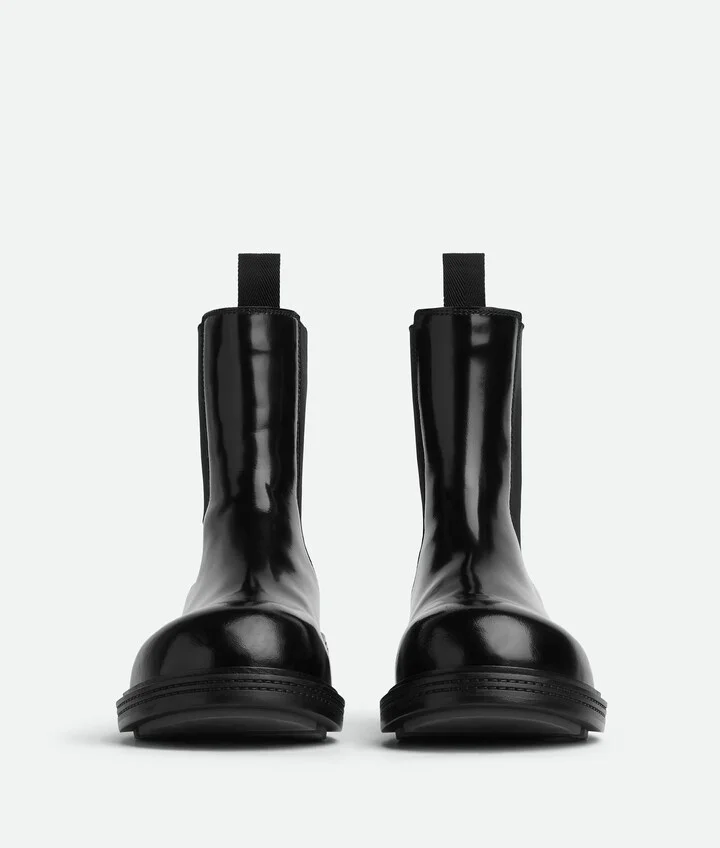 Gloss Vinyl Chelsea Ankle Boot - Image 2