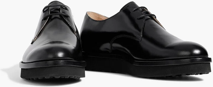 Glossed-leather brogues - Image 2