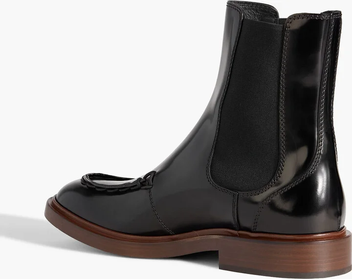 Glossed-leather Chelsea boots - Image 3