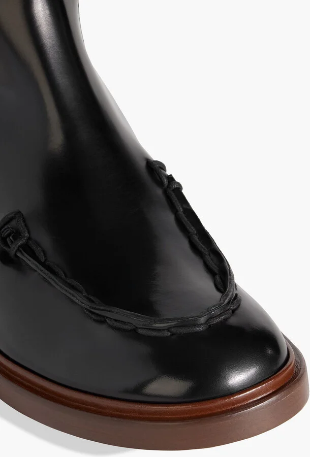 Glossed-leather Chelsea boots - Image 4