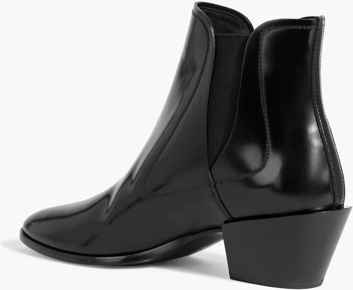 Glossed-leather Chelsea boots - Image 3