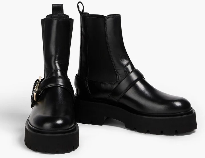 Glossed-leather Chelsea boots - Image 2