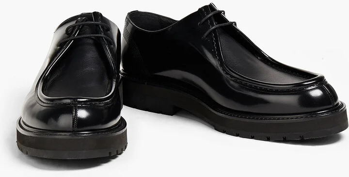 Glossed-leather derby shoes - Image 2