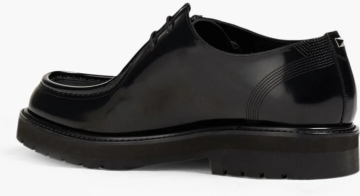 Glossed-leather derby shoes - Image 3
