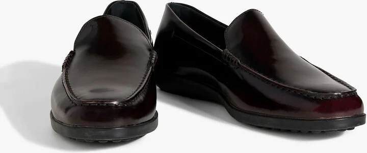 Glossed-leather loafers - Image 2