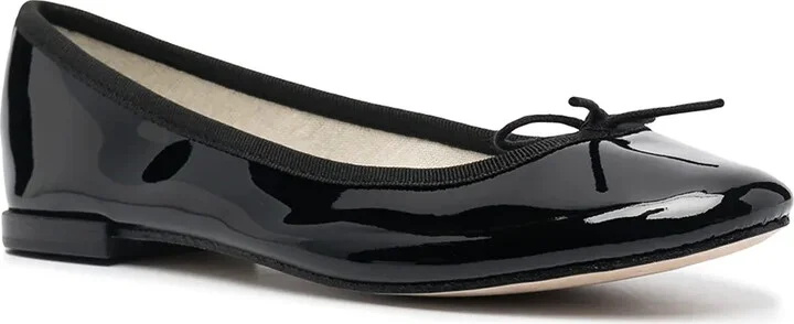 Glossy Flat Ballerina Shoes - Image 2