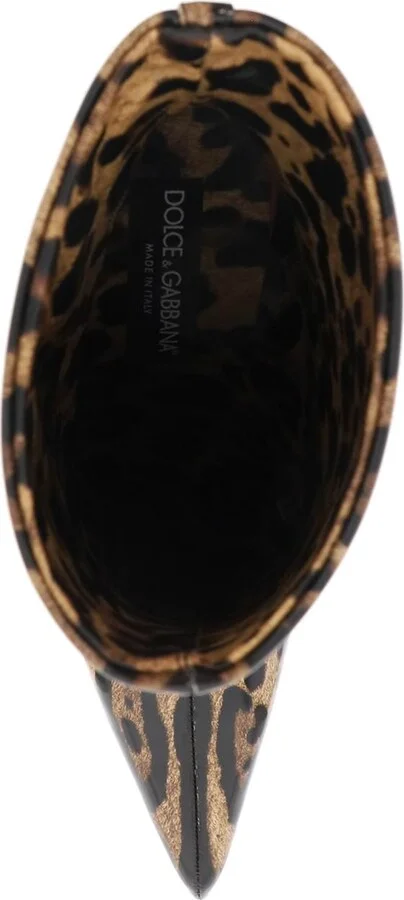 Glossy Leather Ankle Boots - Image 2