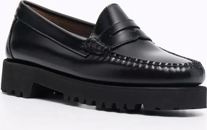 Glossy Leather Loafers - Image 2