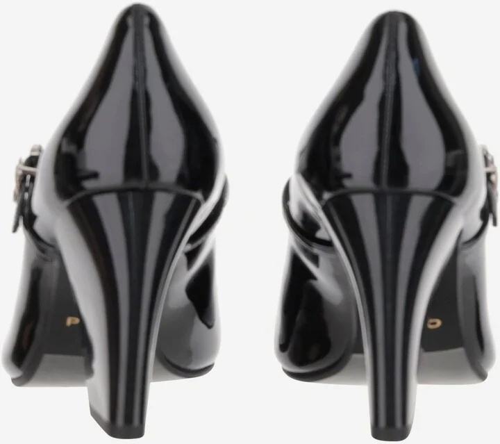 Glossy Leather Pumps - Image 3