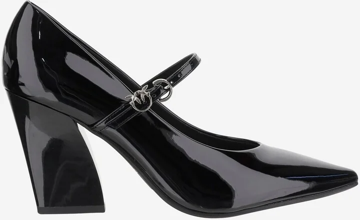 Glossy Leather Pumps