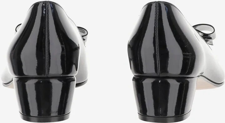 Glossy Leather Vara Décolleté - Image 4